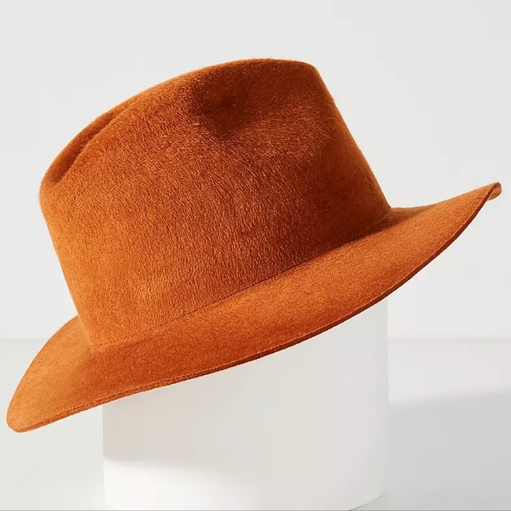 Anthropologie Wyeth Jaya Fedora Tan F Hat
